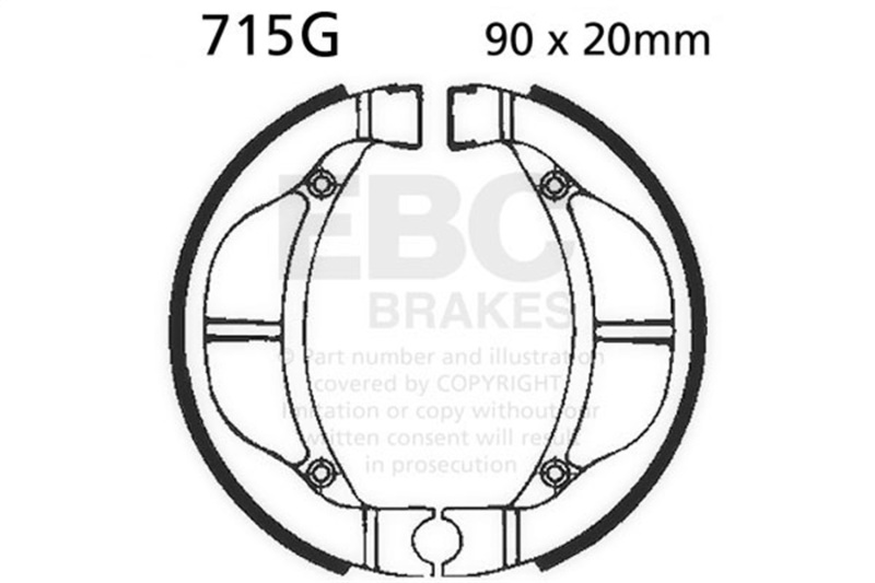EBC HH Sintered Brake Pads