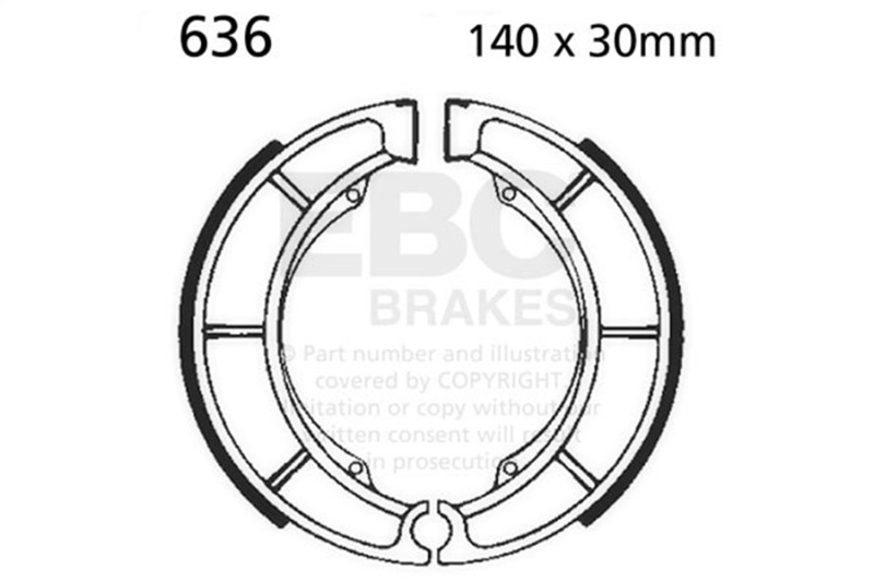 EBC HH Sintered Brake Pads