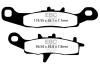 EBC SV Brake Pads