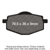 EBC R Sintered Brake Pads