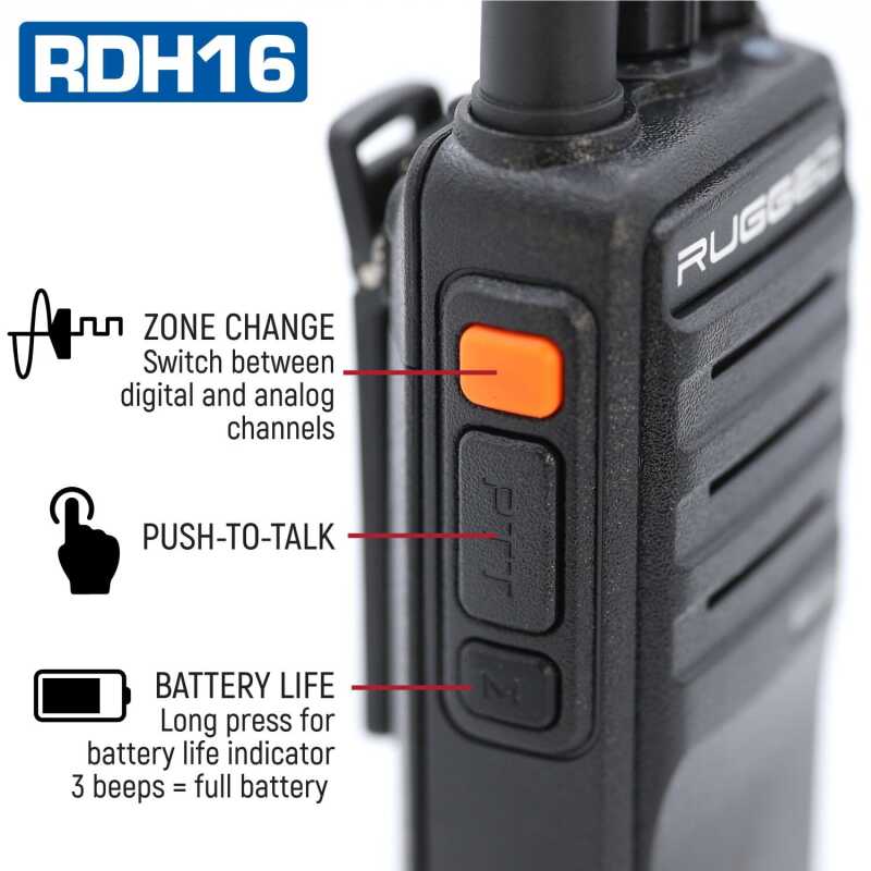 RGD Two-Way handheld Radios
