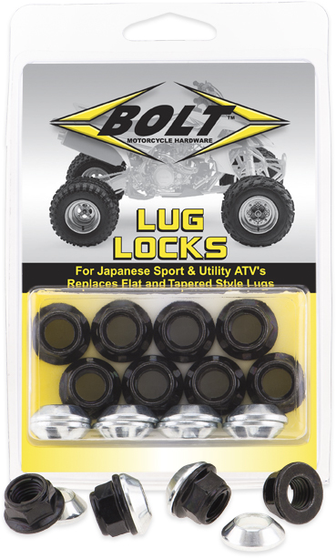 LUG-LOCKS BLACK