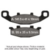 EBC HH Sintered Brake Pads