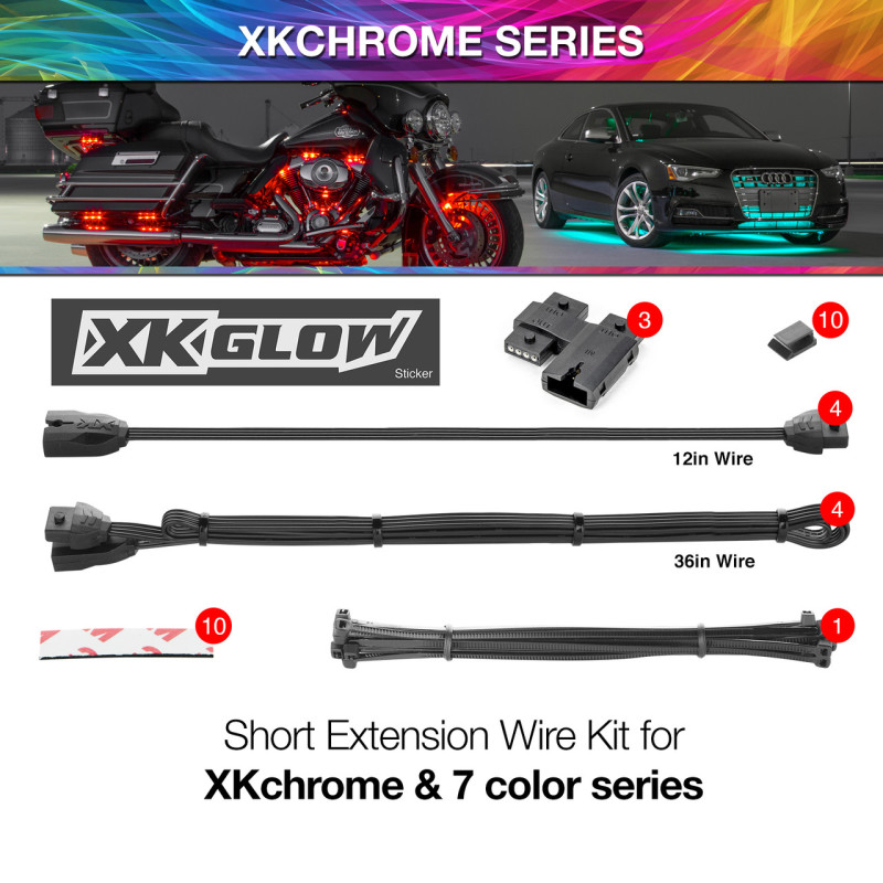 XKG Moto Extension Wires