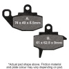 EBC R Sintered Brake Pads